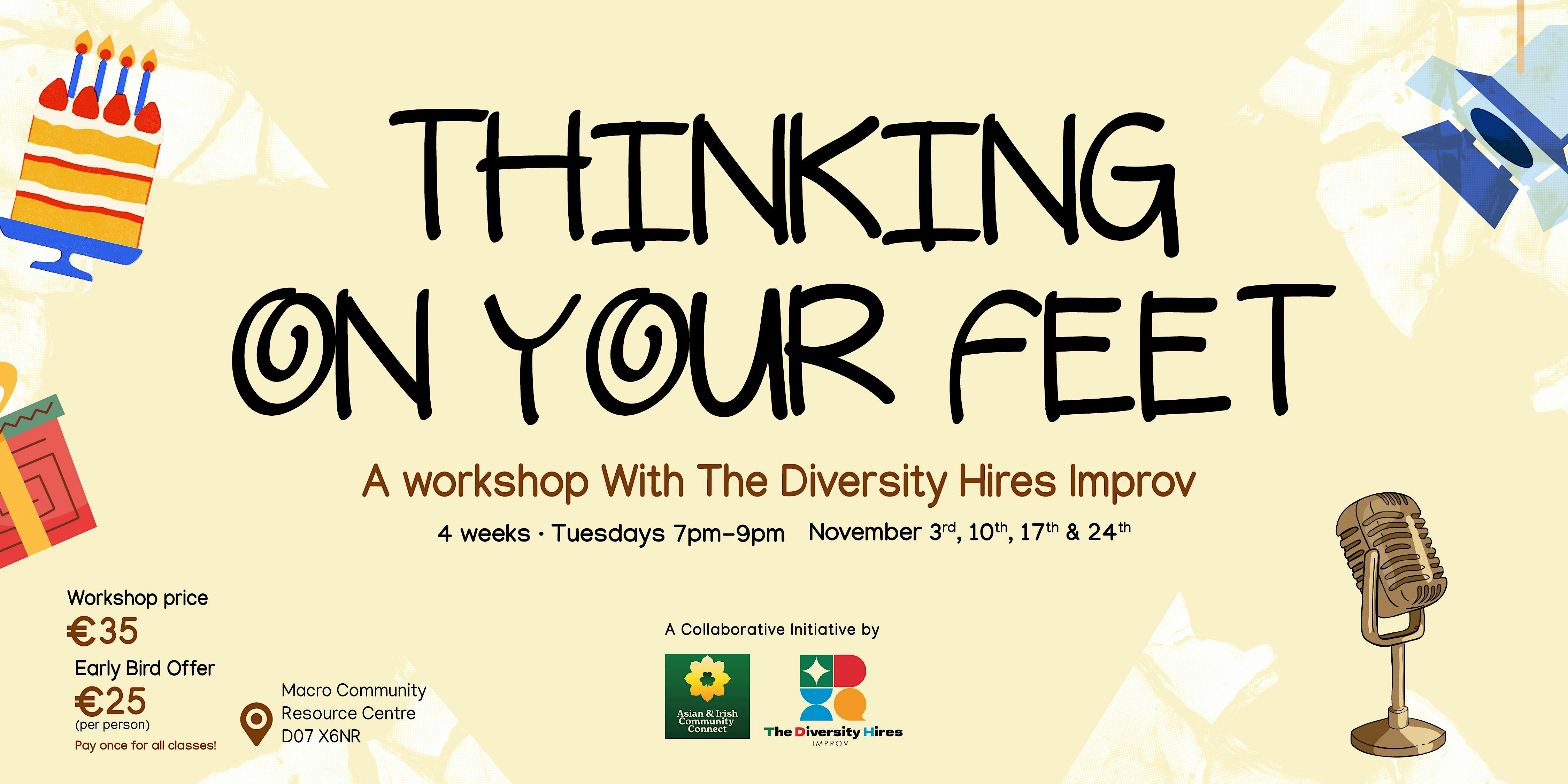 Thinking on your Feet with The Diversity Hires Improv