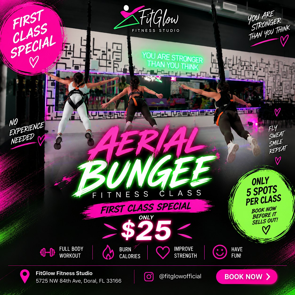 AERIAL BUNGEE FIRST CLASS SPECIAL