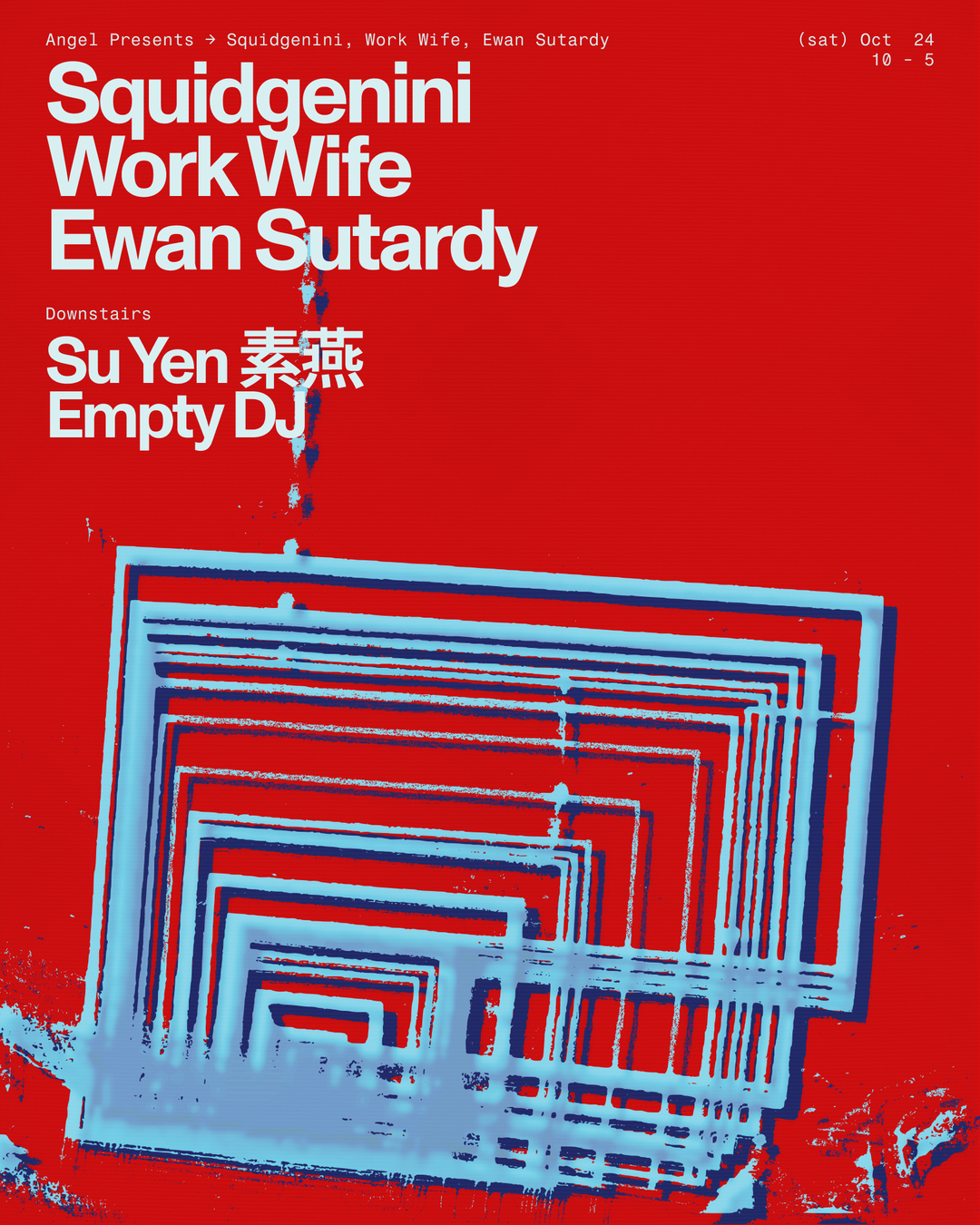 Angel presents Squidgenini, Work Wife, Ewan Sutardy