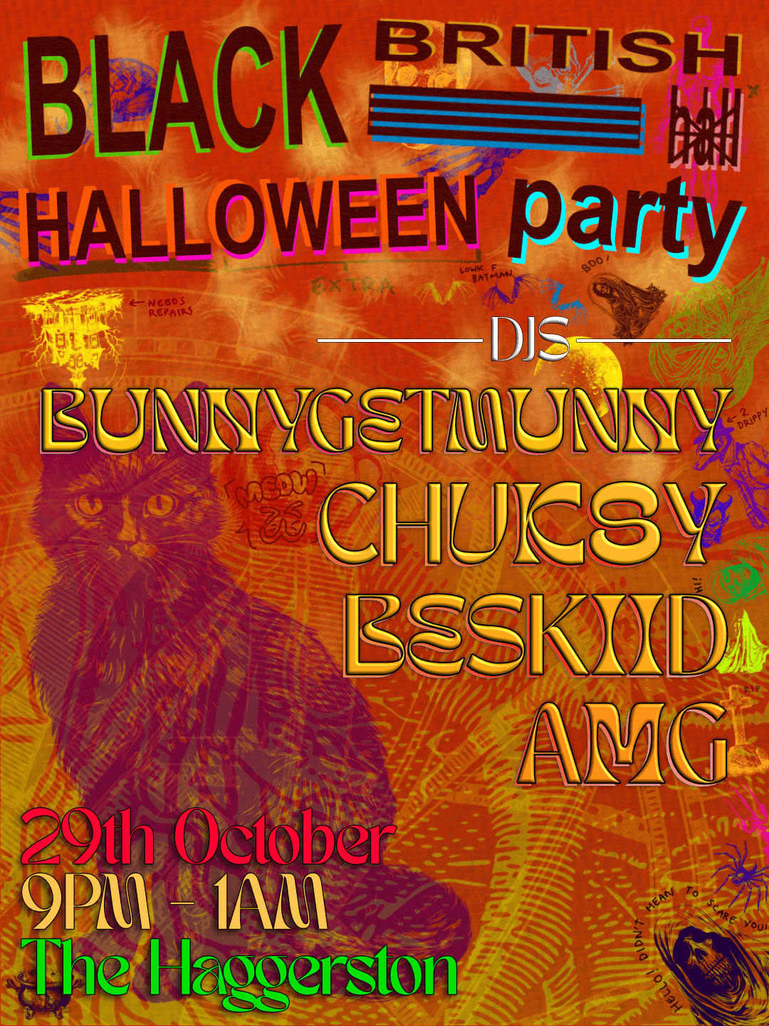 The Black British Halloween Party