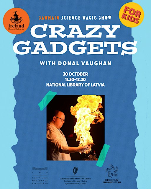 Samhain Science Magic Show with Donal Vaughan