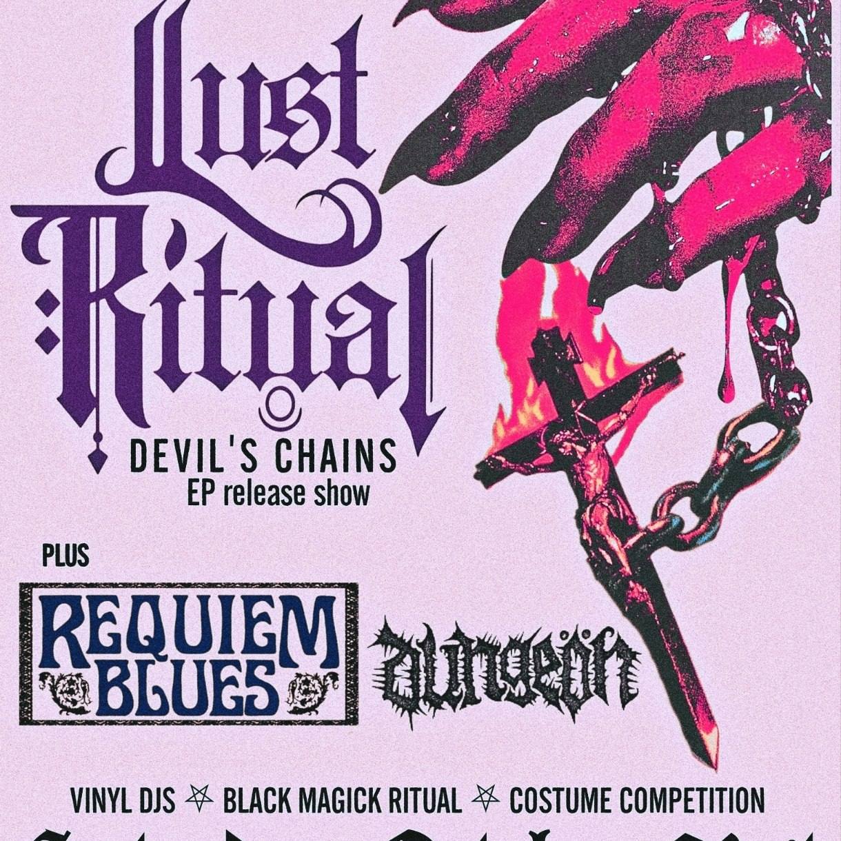 LUST RITUAL + Requiem Blues + Dungeön 