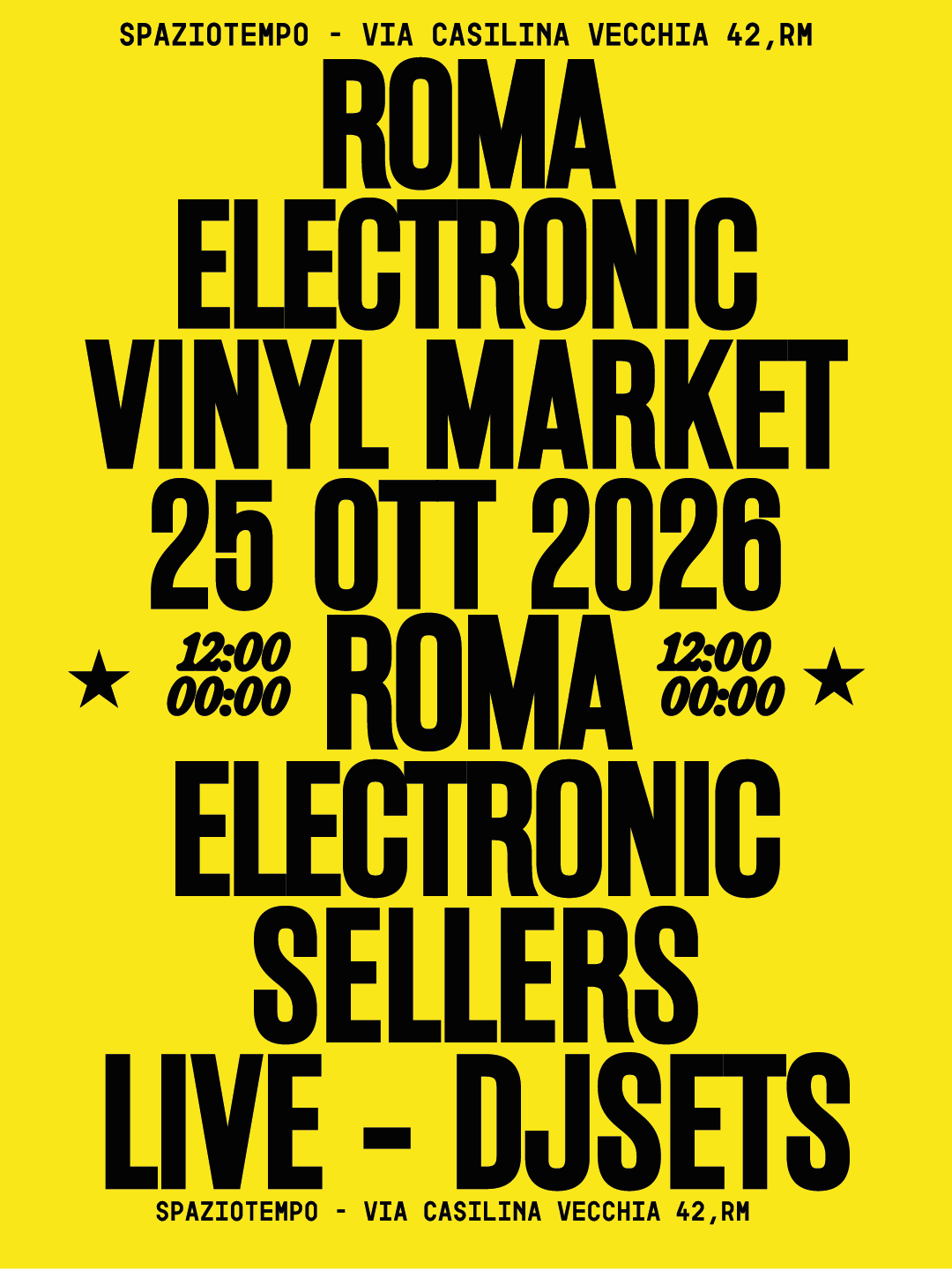 Roma Electronic Vinyl Market