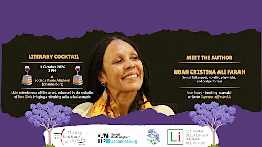 Literary cocktail with Ubah Cristina Ali Farah