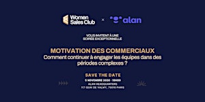 Talk & Drink - Women Sales Club x Alan