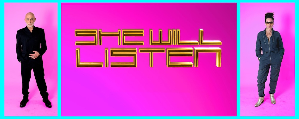 MissVergnügen presents SHE WILL LISTEN - live