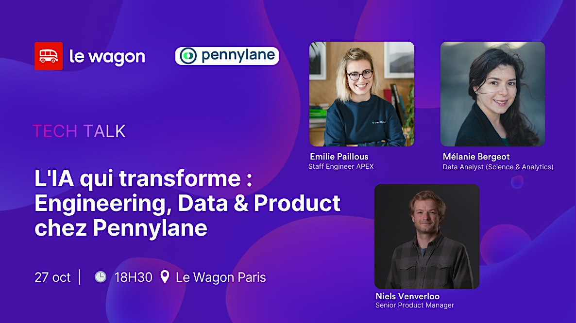 L'IA au quotidien chez Pennylane : Engineering, Data & Product