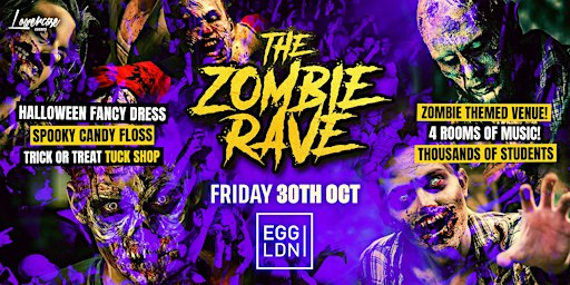 The Zombie Rave All Nighter - London Halloween 2026