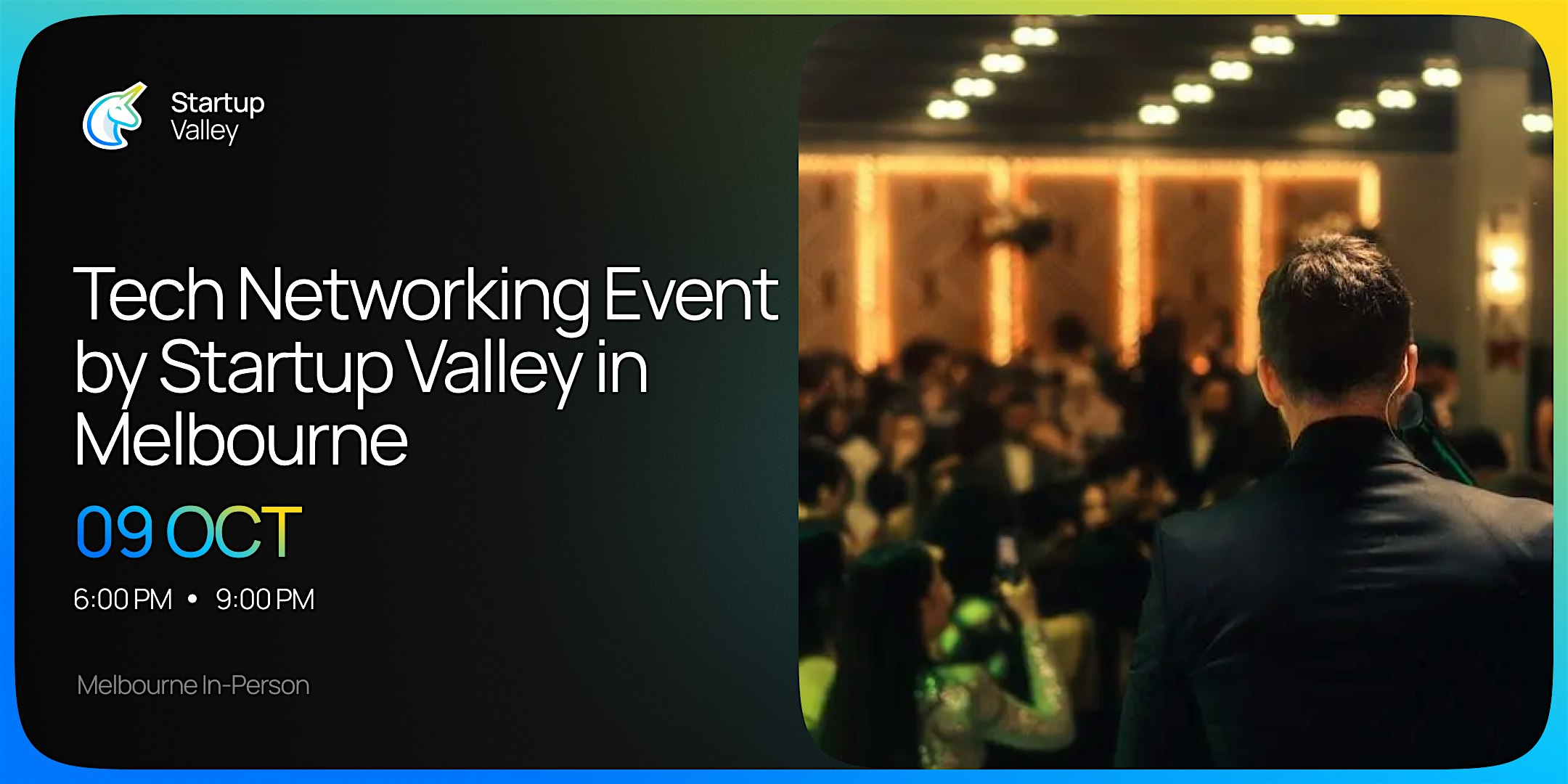 Tech Networking Event by Startup Valley   in   Melbourne