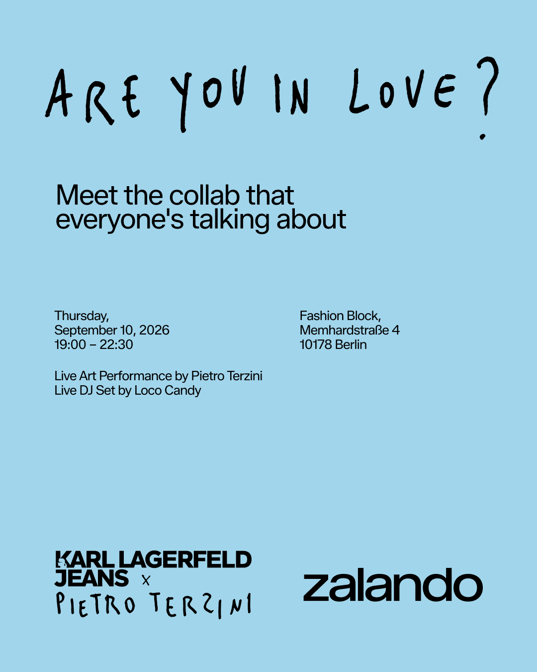 Karl Lagerfeld Jeans x Pietro Terzini: Are you in love?