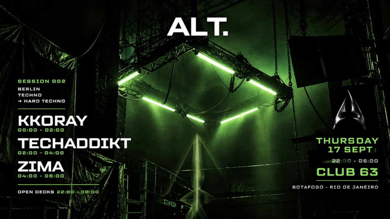 ALT : TECHNO BERLIN TO HARD TECHNO