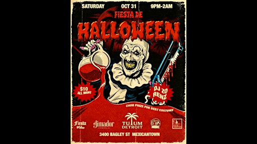FIESTA DE HALLOWEEN @ TULUM DETROIT