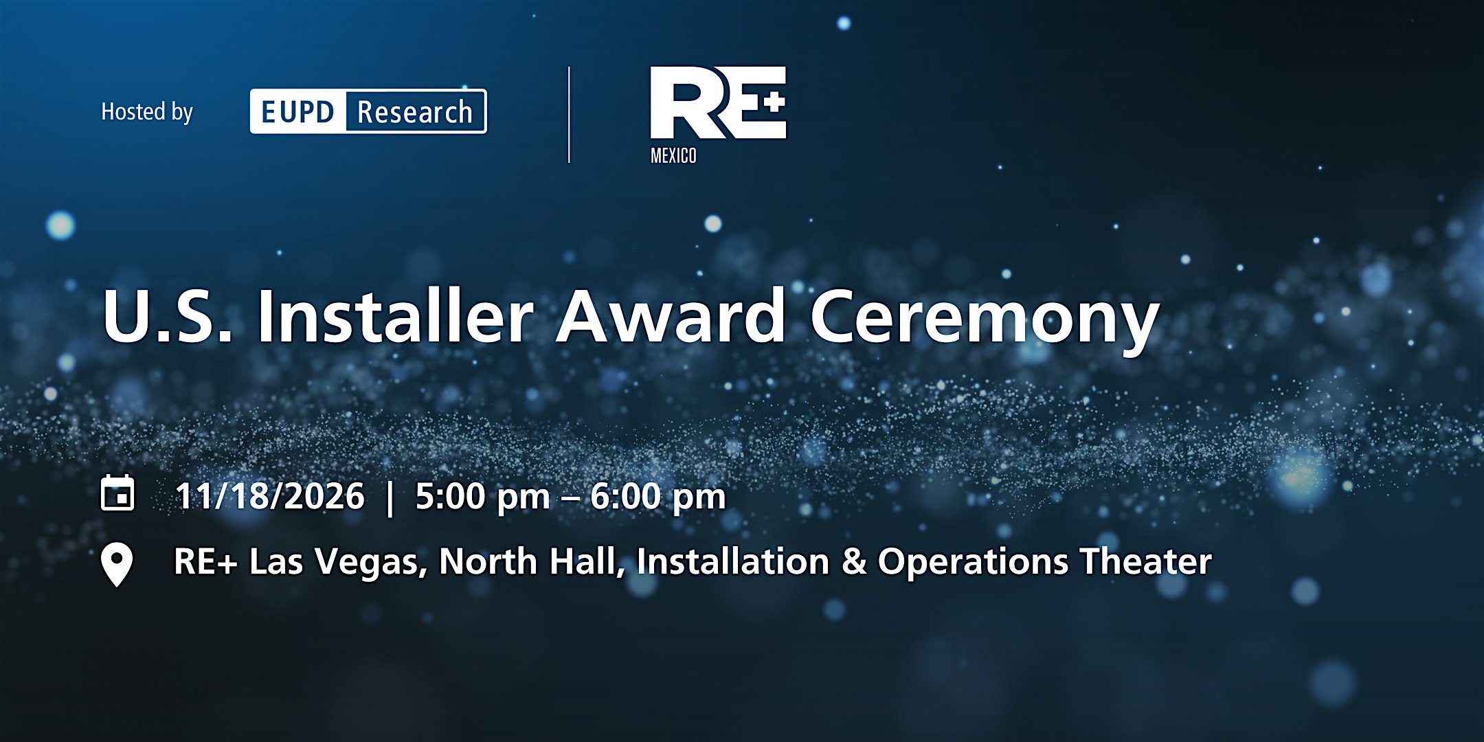 US Installer Awards Ceremony & Networking Reception 2026