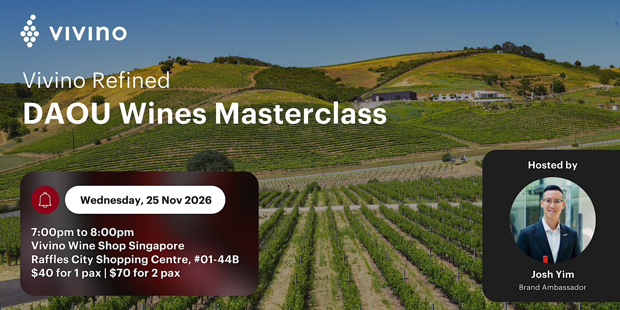 Vivino Refined: DAOU Wines Masterclass