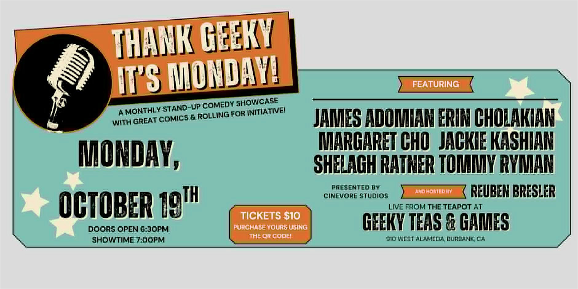 TGIM - Thank Geeky It's Monday