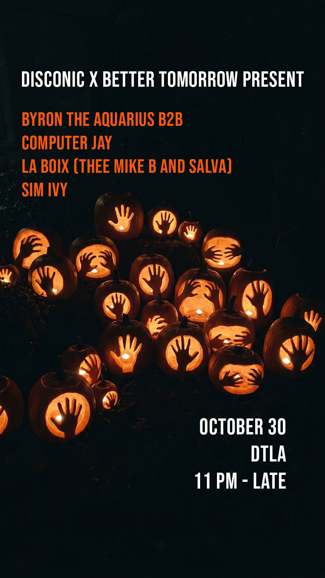 Disconic x Better Tomorrow with Byron The Aquarius Computer Jay La Boix (Thee Mike Bee and Salv