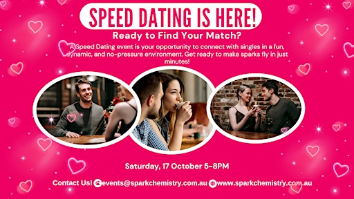 Melbourne Speed Dating for Singles Aged 35–50 | Spark Chemistry