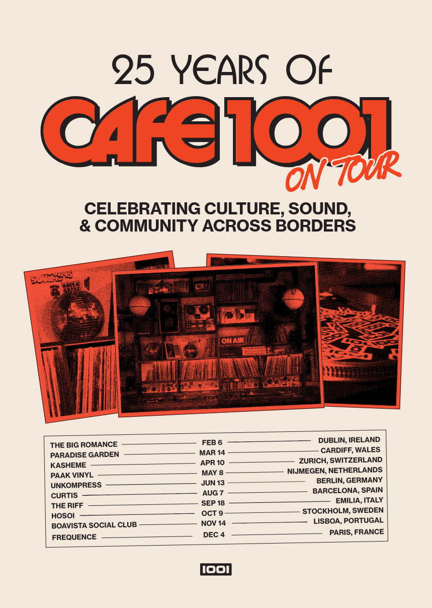 25 Years of Cafe 1001 On Tour - Hosoi, Stockholm