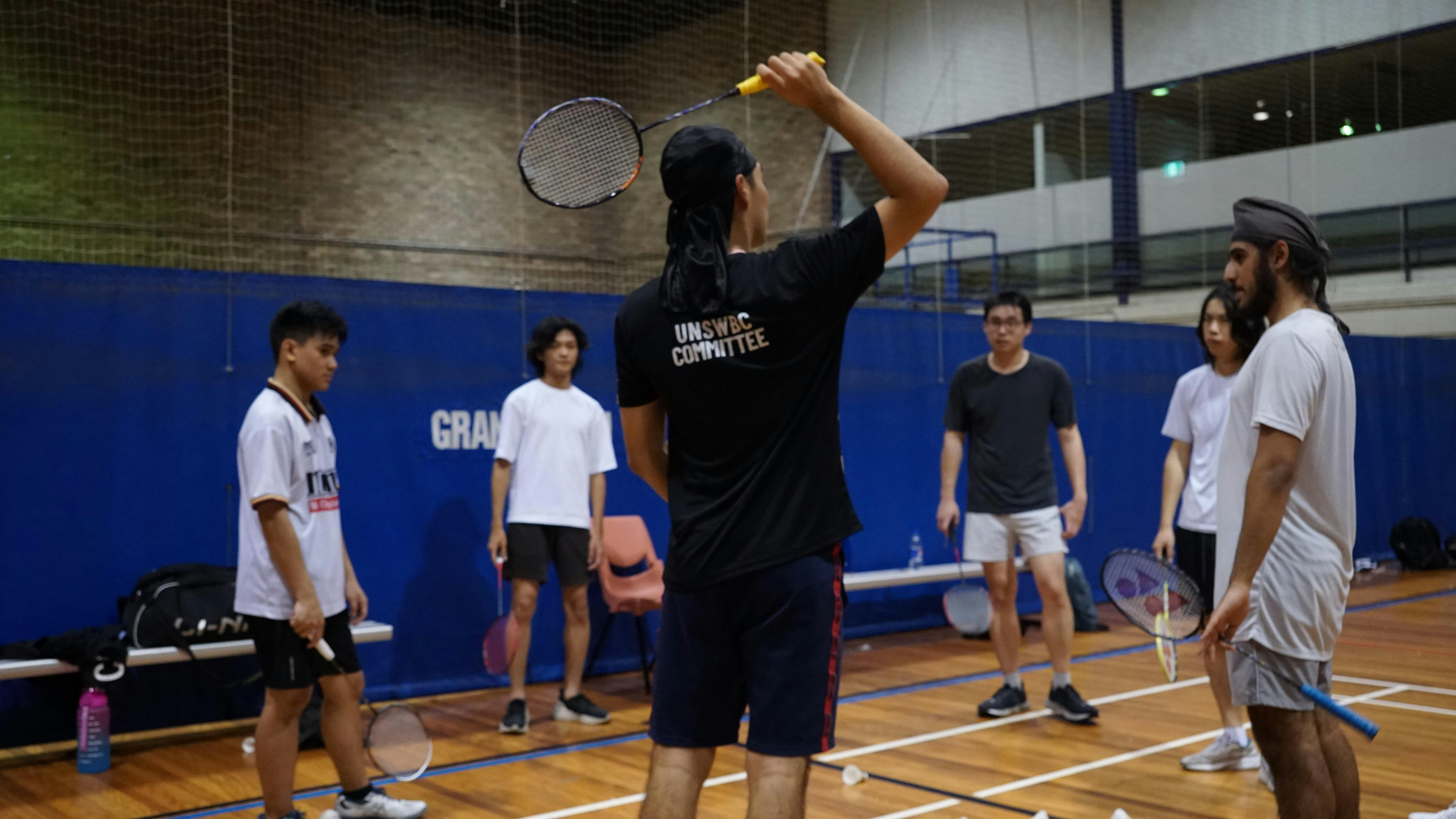 UNSW Badminton Club Trainings 2026 Term 3