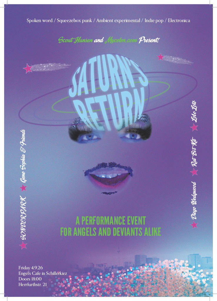 Saturn's Return: A performance event for angels and deviants alike
