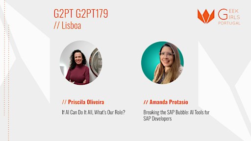 G2PT179 - 179º Geek Girls Portugal - Lisboa