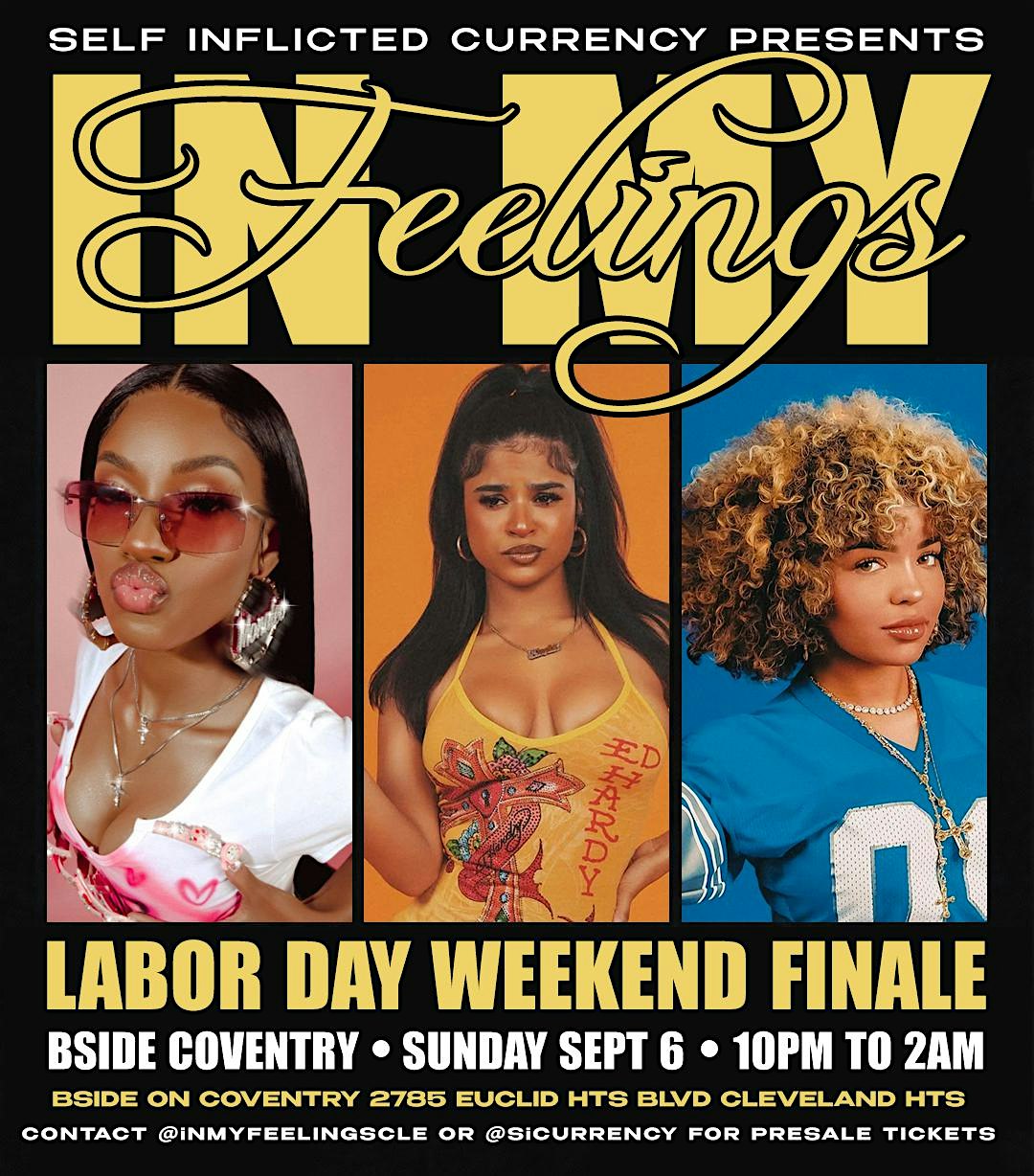 In My Feelings (Labor Day Weekend Finale) | SUN. SEPT 6TH @ Bside