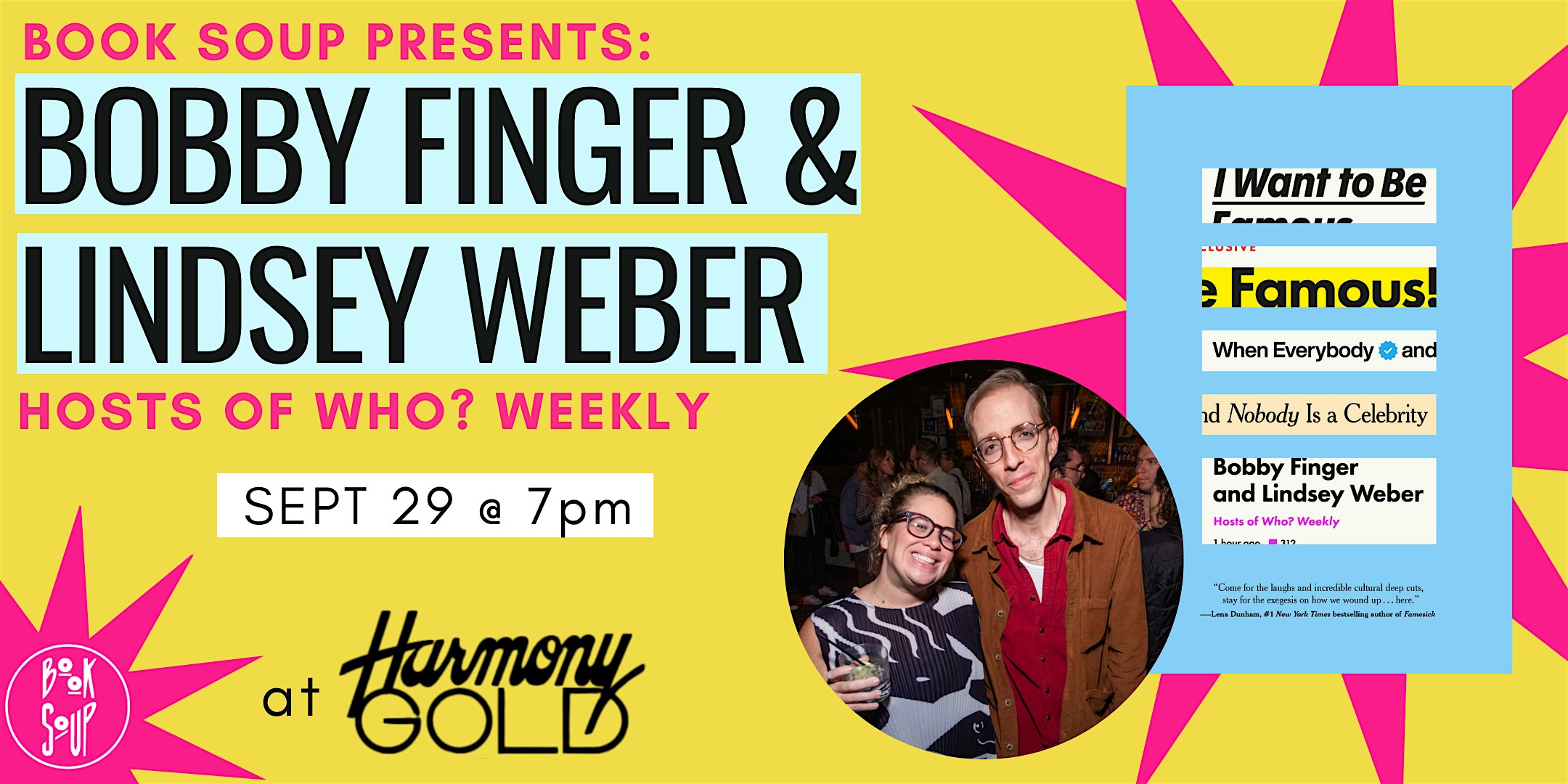 Bobby Finger & Lindsey Weber discuss I Want to Be Famous