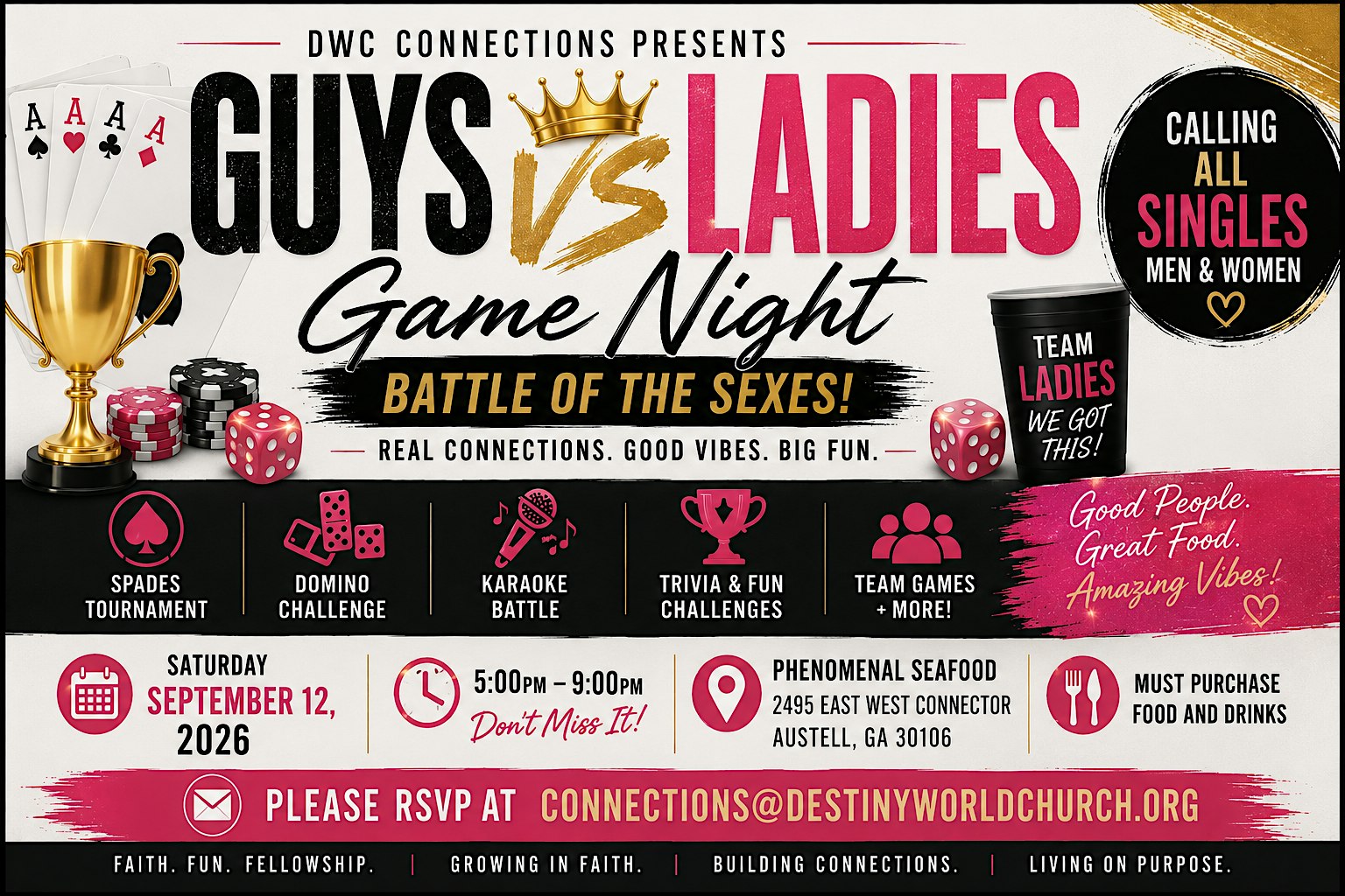 Battle of the Sexes - Singles Edition