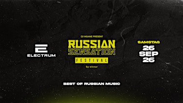 Russian Sensation Festival x KÖLN