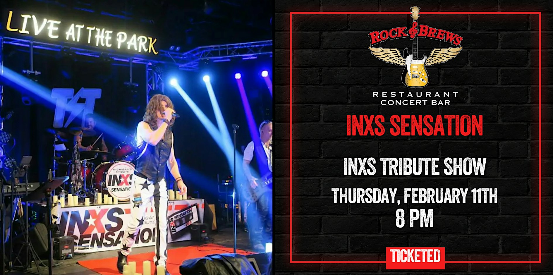 INXS SENSATION A TRIBUTE @ Rock & Brews Royal Oak