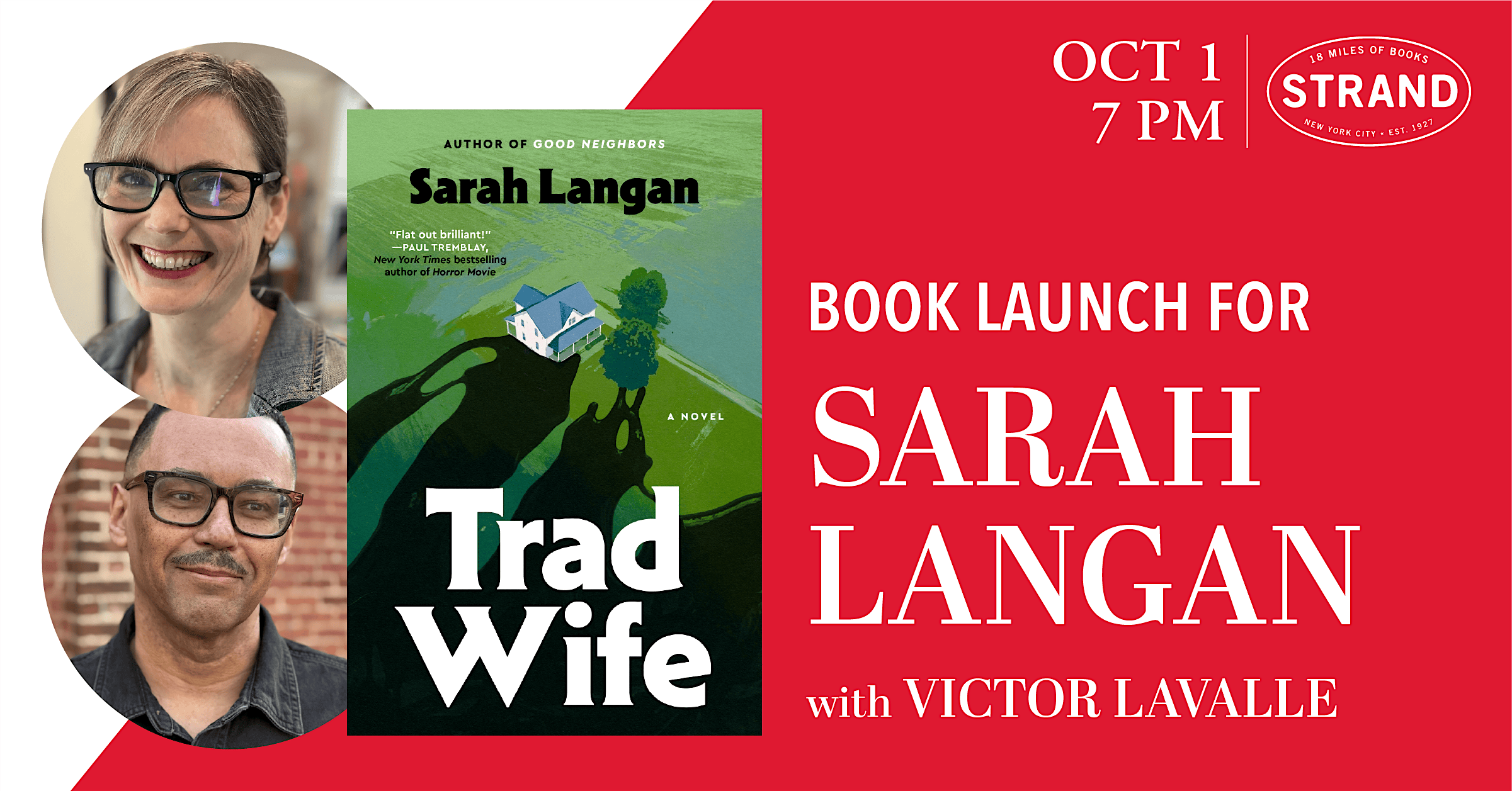 Sarah Langan + Victor LaValle: Trad Wife
