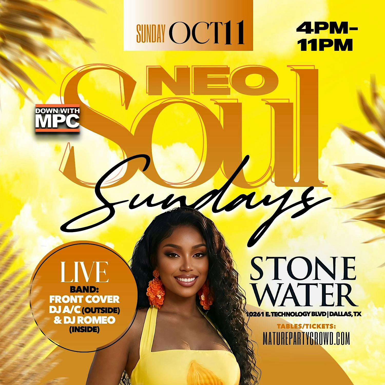 TX / OU -- WELCOME TO NEO SOUL SUNDAYS @ STONE WATER