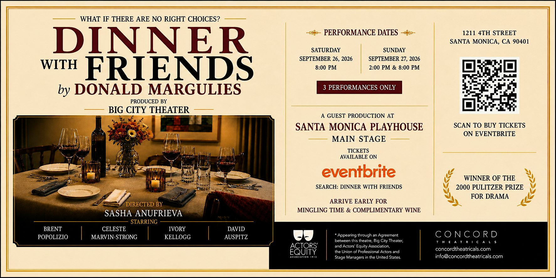 DINNER WITH FRIENDS