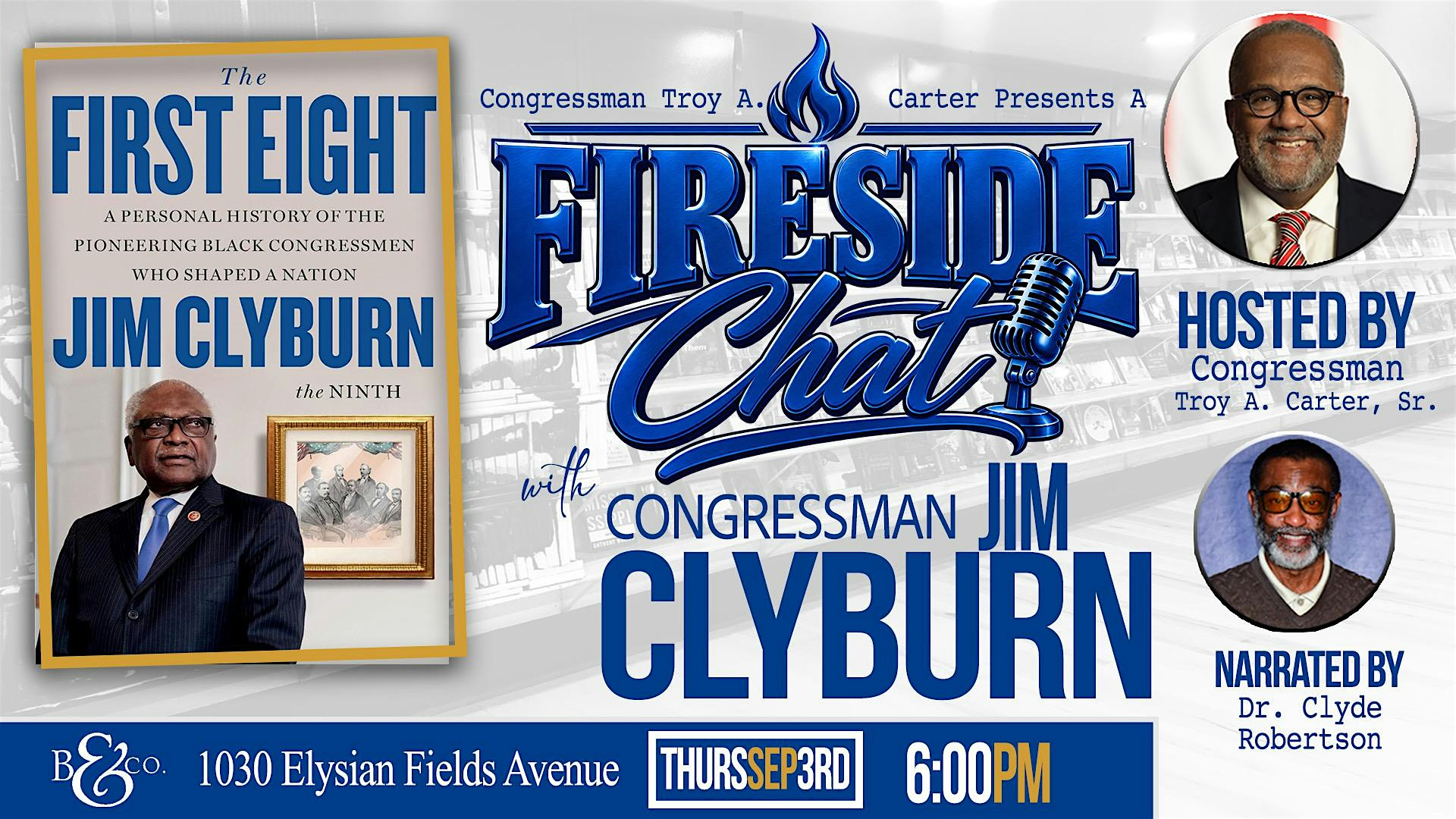 Jim Clyburn Author Talk and Book Signing