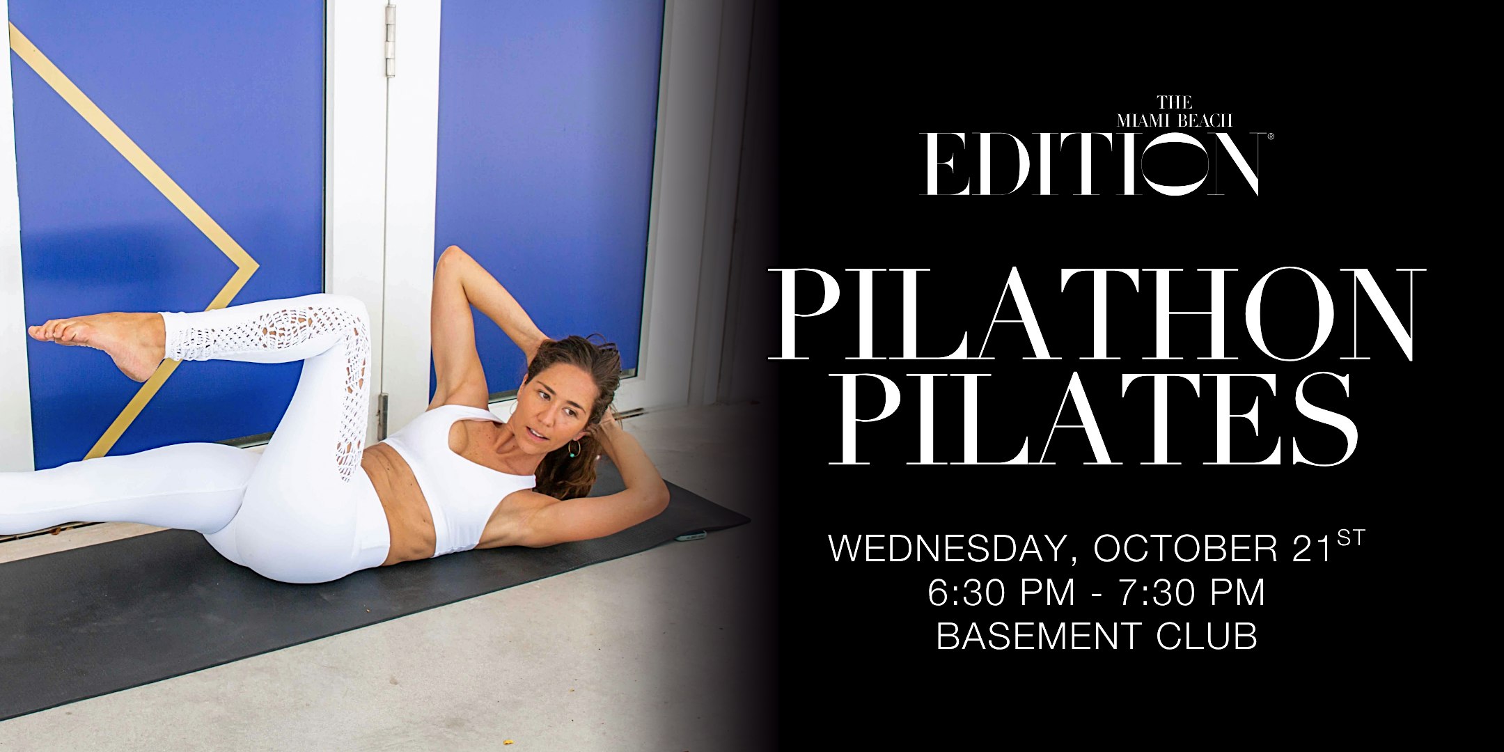 Pilathon Pilates at The Miami Beach EDITION