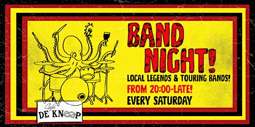 Live Band Night at Café de Knoop Amsterdam