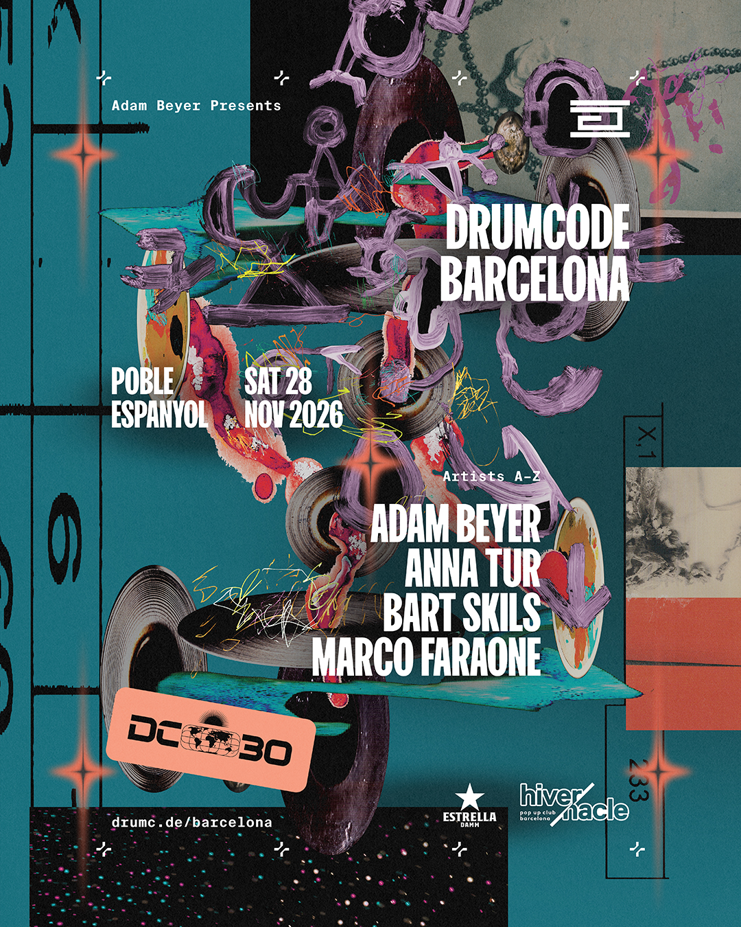 Adam Beyer presents Drumcode - Hivernacle Barcelona