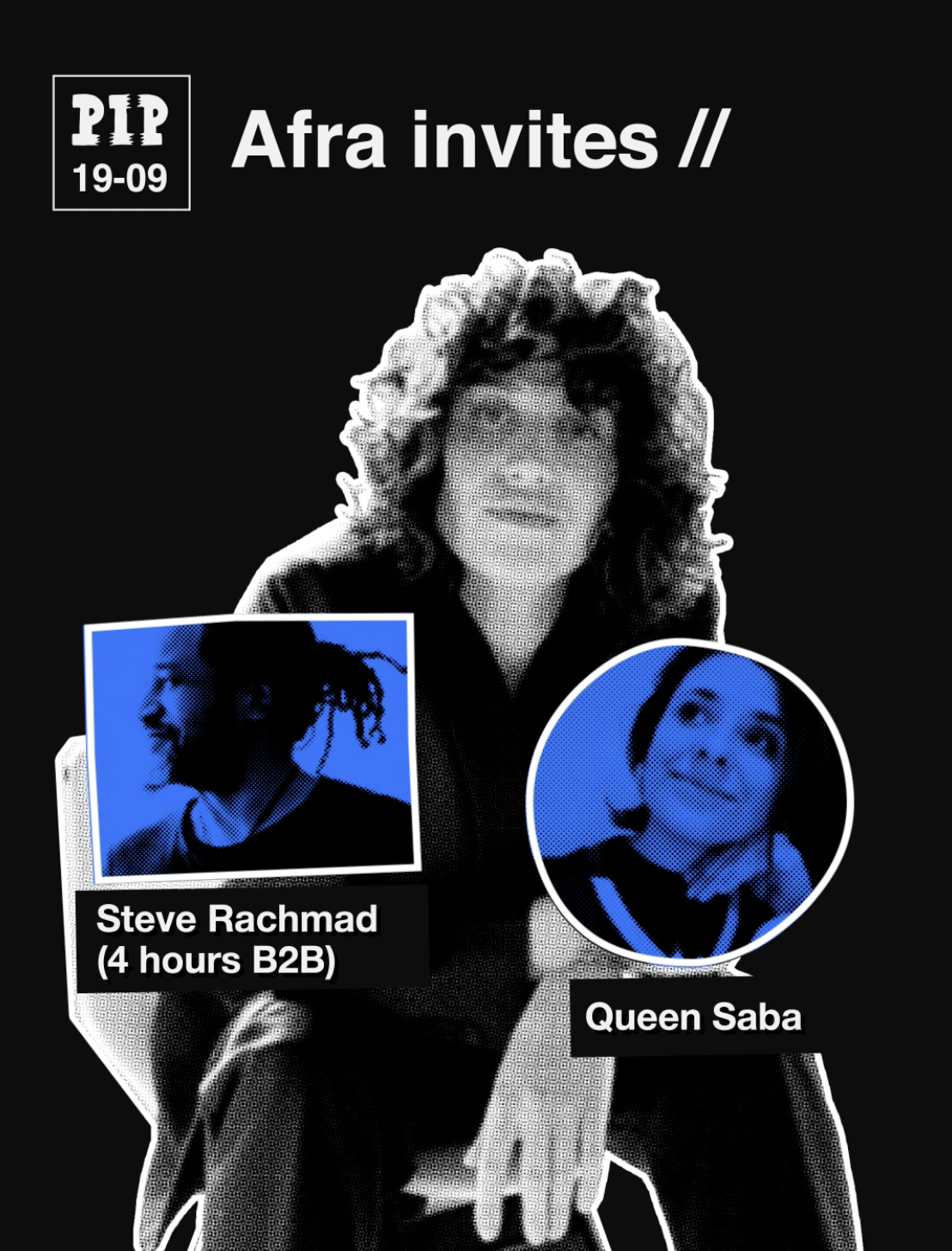 Afra invites Steve Rachmad & Queen Saba