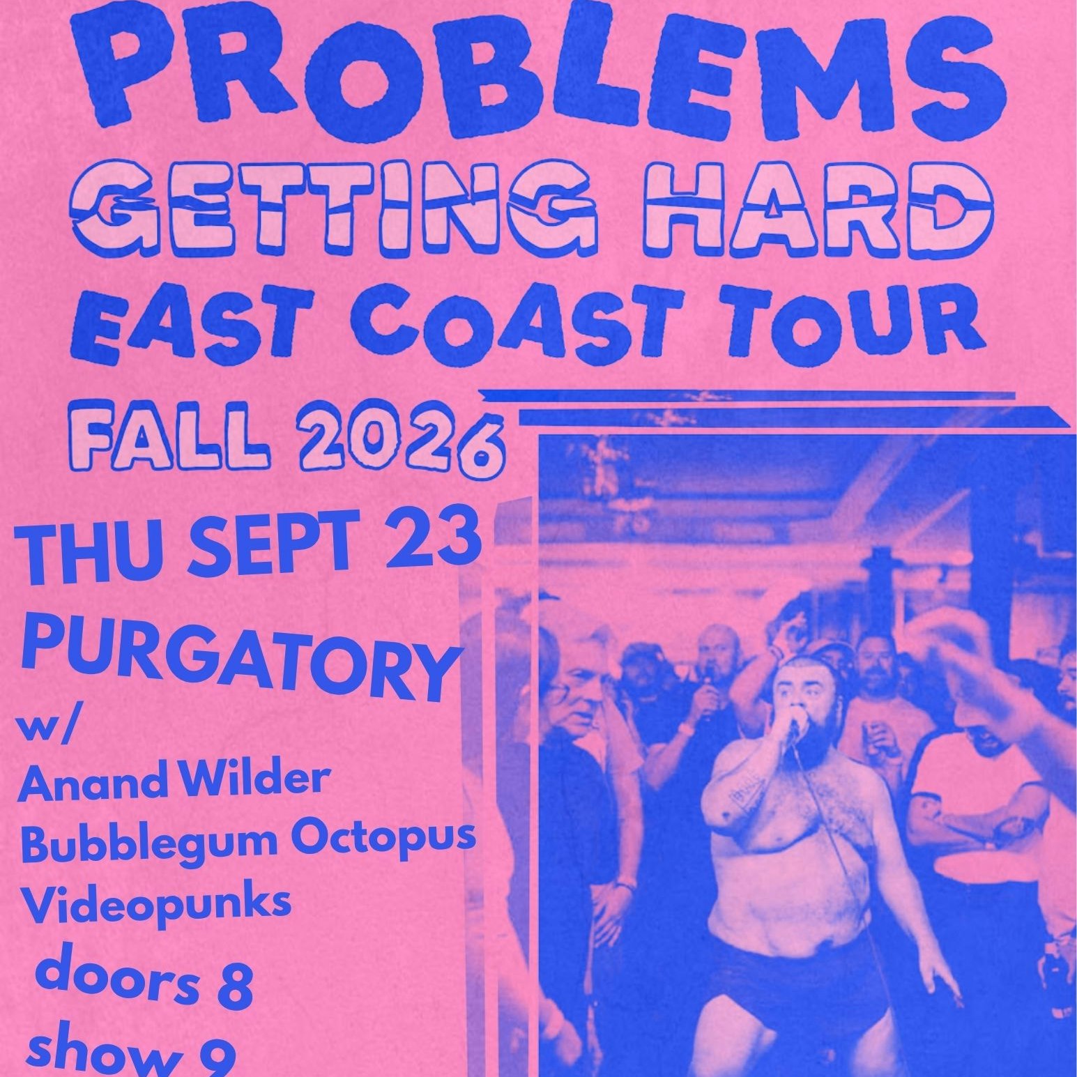 PROBLEMS, Anand Wilder, Bubblegum Octopus, and Videopunks