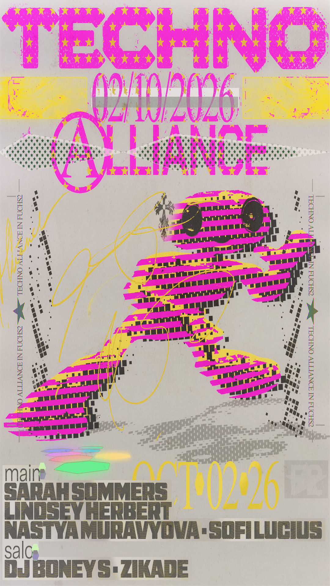 TECHNO ALLIANCE: Sarah Sommers ☆ Lindsey Herbert ☆ Nastya Muravyova ☆ Sofi Lucius