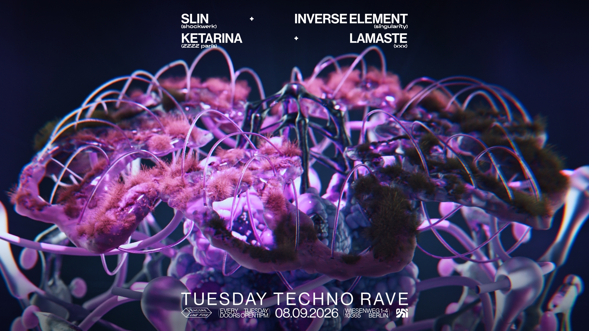 ✦encore.une.fois✦ / TUESDAY TECHNO RAVE