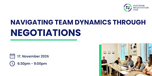 Navigating Team Dynamics Through Negotiations