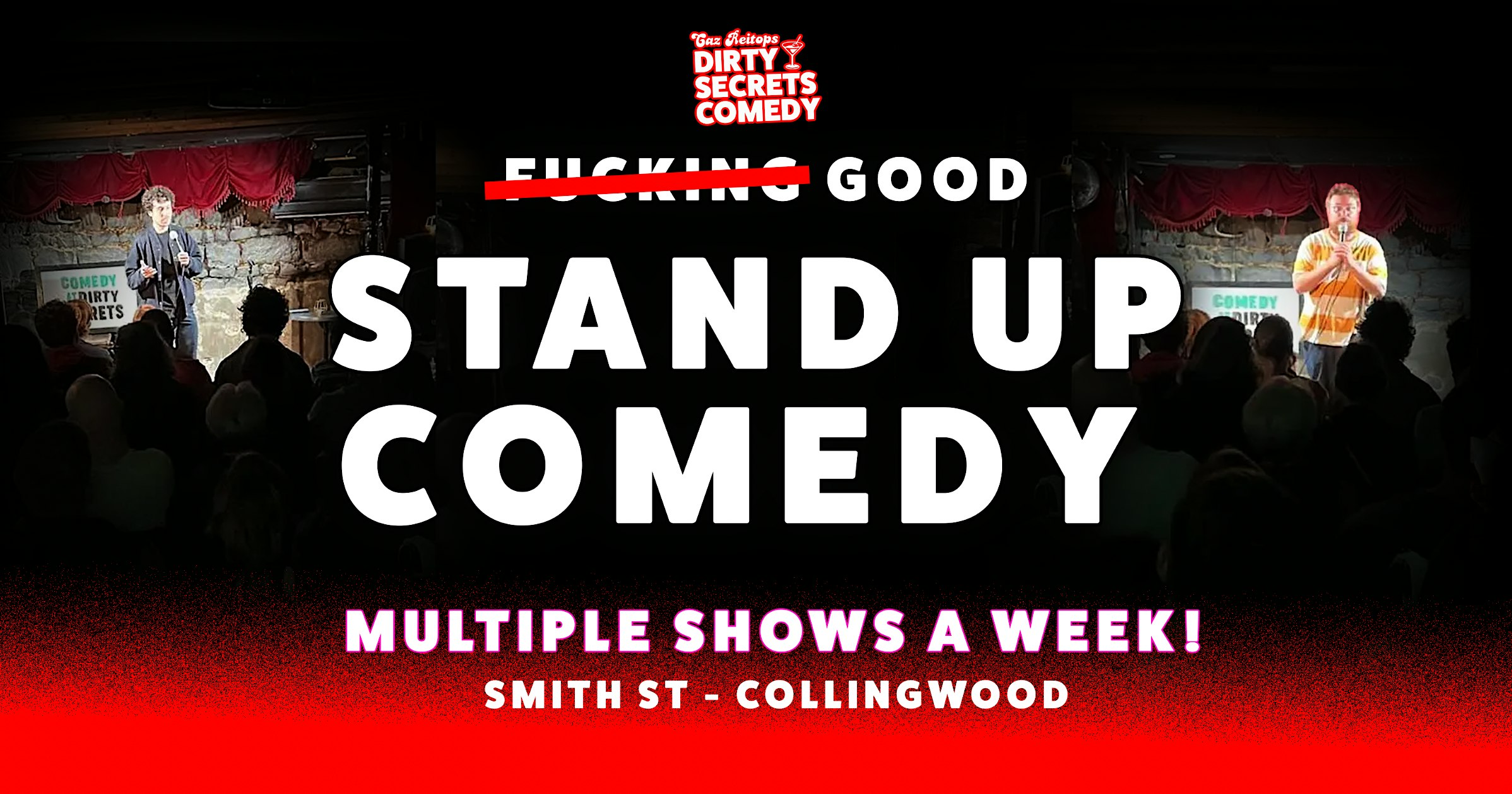 Stand Up Comedy Show @ Dirty Secrets Comedy Club