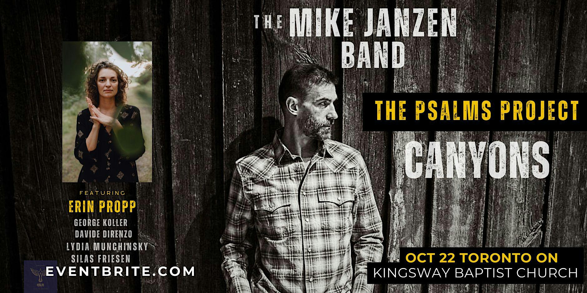 The PSALMS PROJECT with Mike Janzen and Band