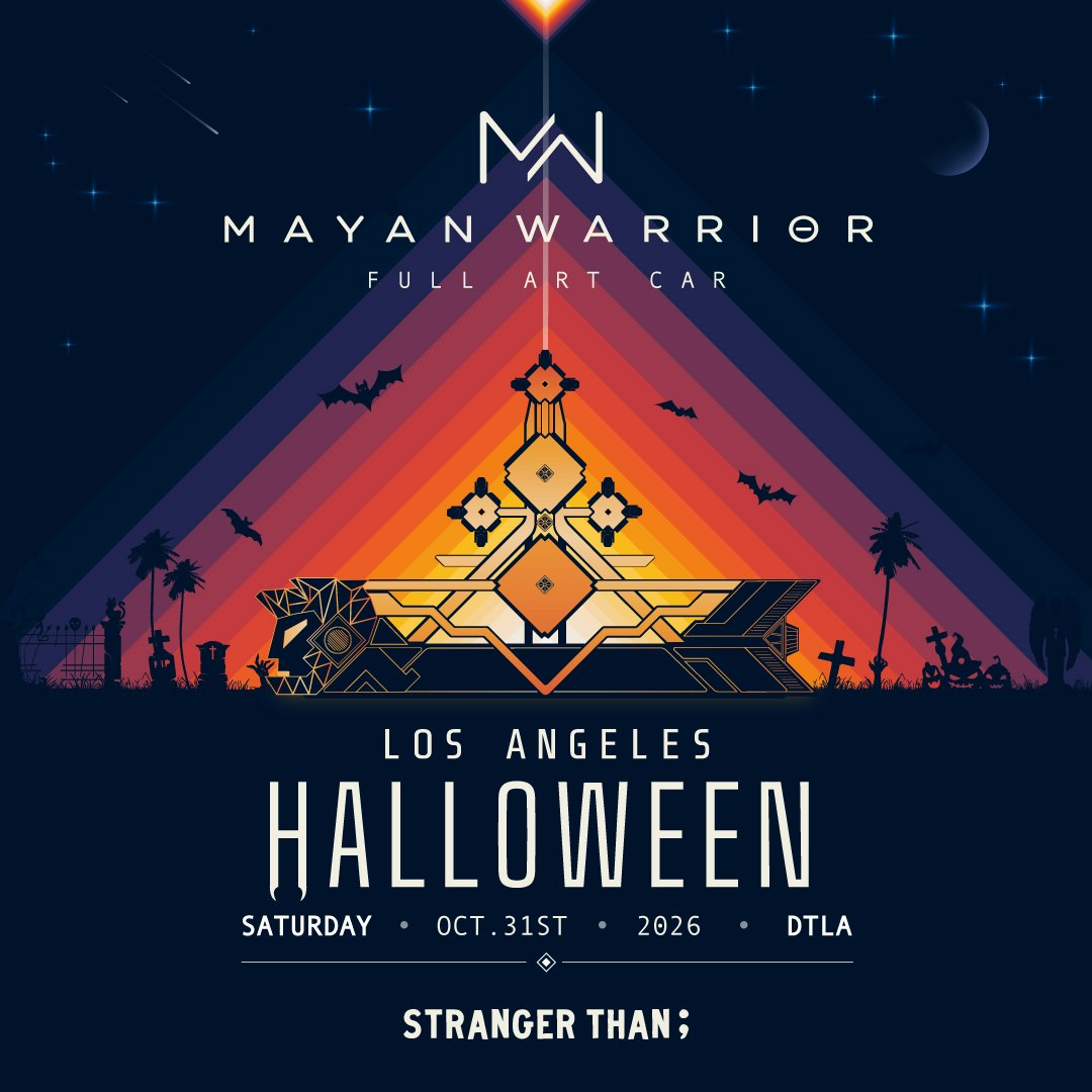Mayan Warrior Halloween (Full Art Car)