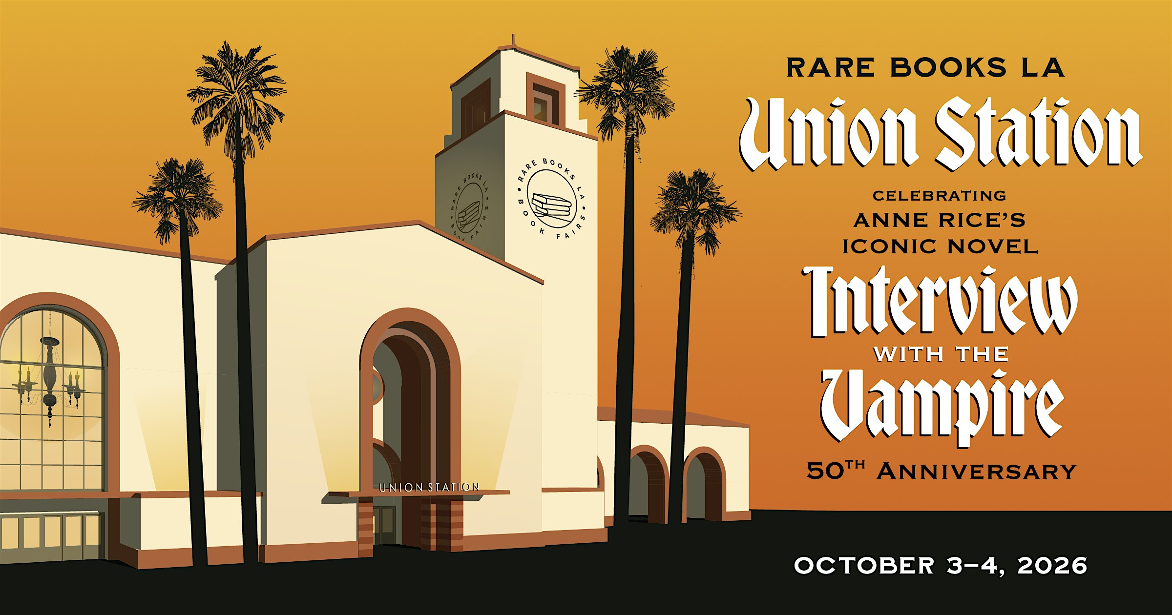 Rare Books Union Station Celebrates Anne Rice's Interview with the Vampire