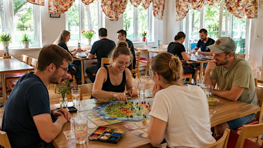 Brettspiele-Abend in  Holzdorfer's Meierei im Prater