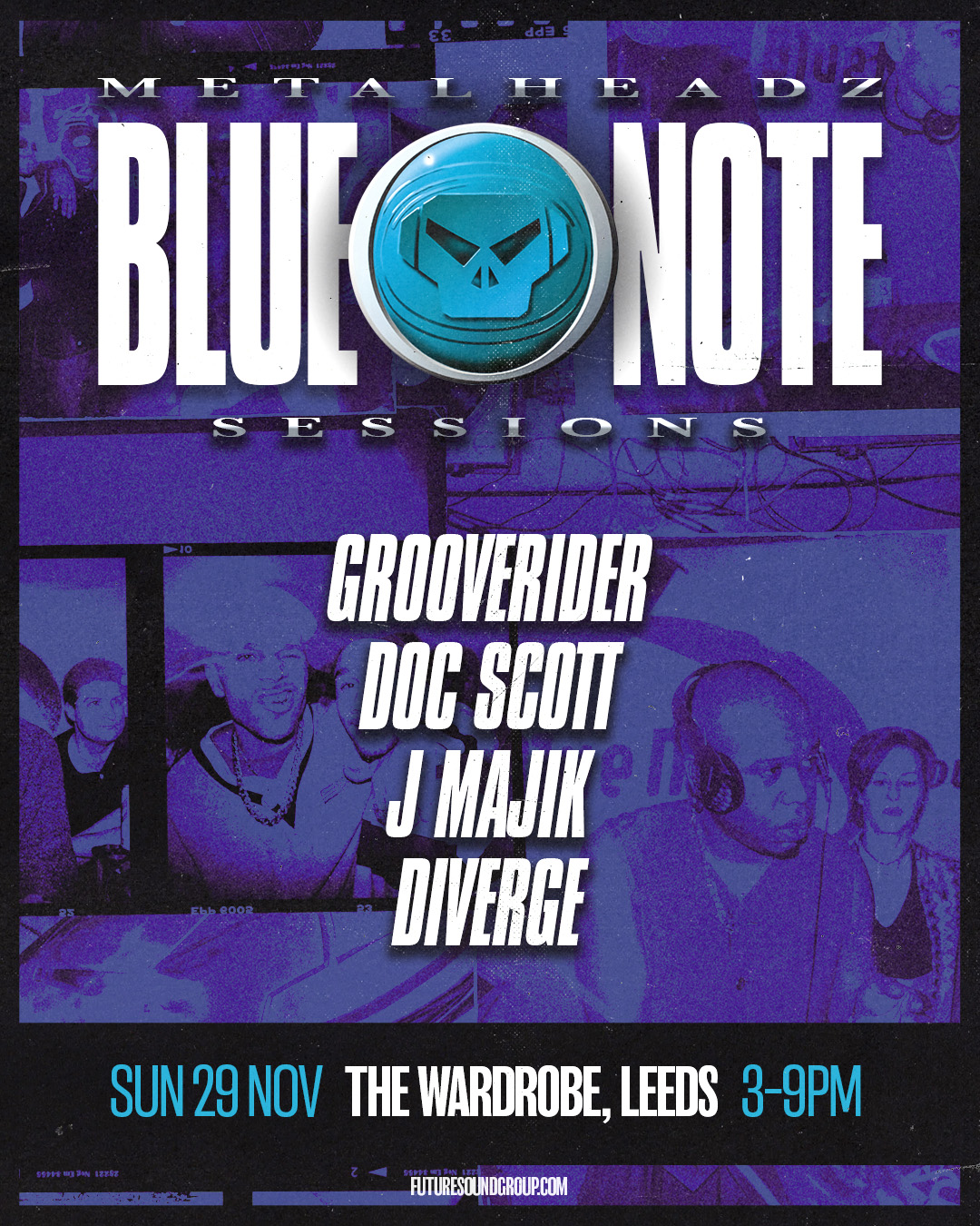 Metalheadz Blue Note Sessions - Grooverider, Doc Scott, J Majik & Diverge