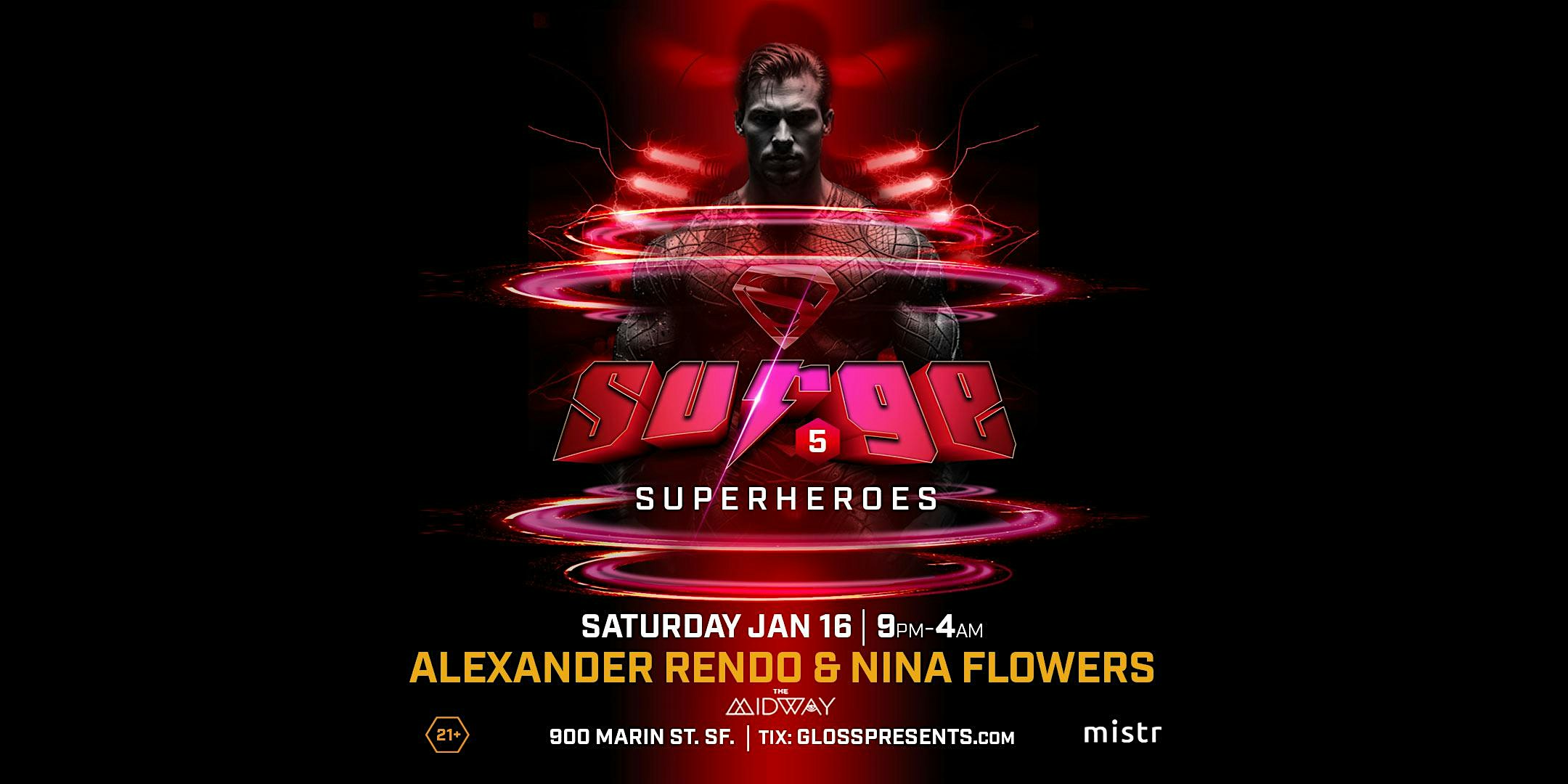 SURGE⁵: Super Heroes