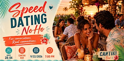 North Hollywood Speed Dating (Ages 28-44)